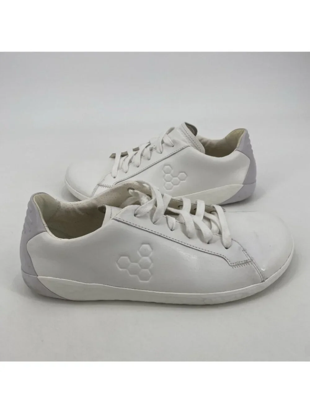 Vivobarefoot Geo Court III Bright White Size 43 US 10 Minimalist Sneaker